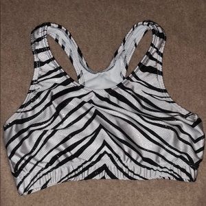 SMALL Cheerleading/Gymnastics sports bra